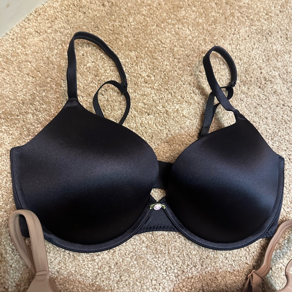SKIMS NWOT Fits Everybody Push Up Demi Bra 34D set of 2 - Picture 2 of 5